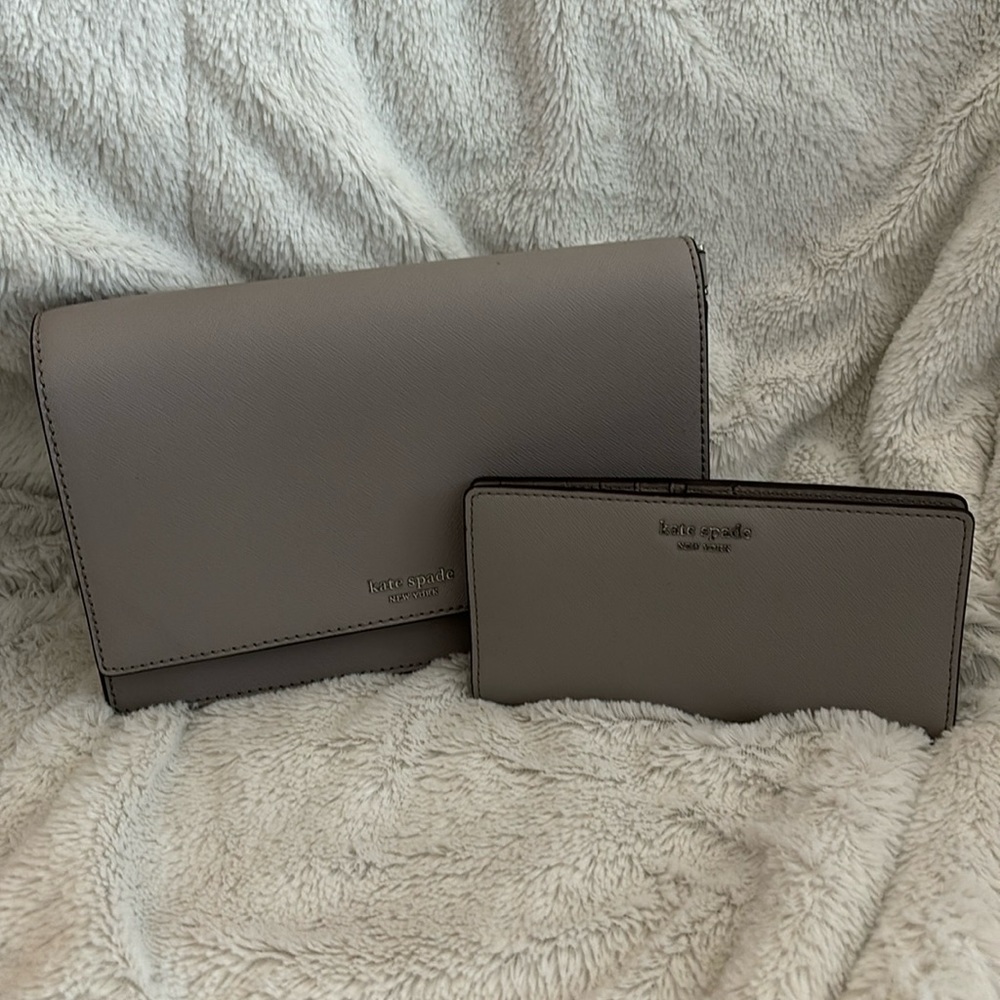 Kate Spade Cameron Flap Purse + Wallet